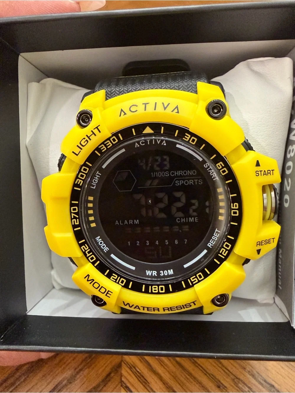 Invicta Activa Yellow and Black Digital Sports Watch - Water Resistant